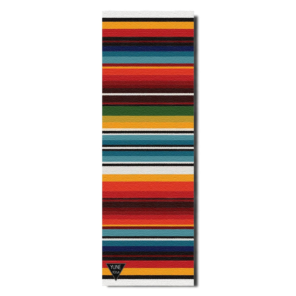 Elk Meadow Yoga Mat – 6 mm Extra Thick, Double-Sided Non-Slip, Eco-Friendly PER with Multi-Color Meadow Design | Yune Yoga-1